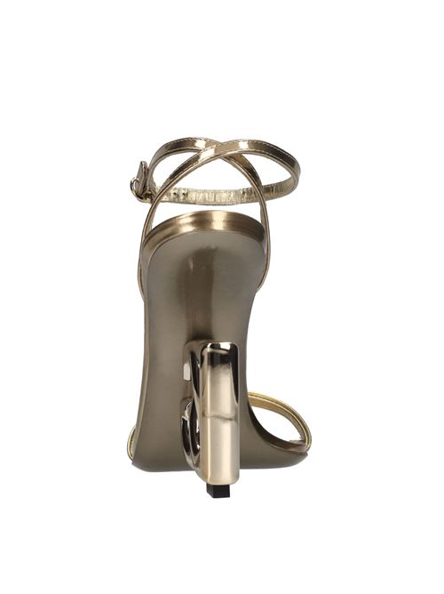 Sandali Keira in pelle DOLCE&GABBANA | CR1610 AT457 8H958ORO CHAMPAGNE